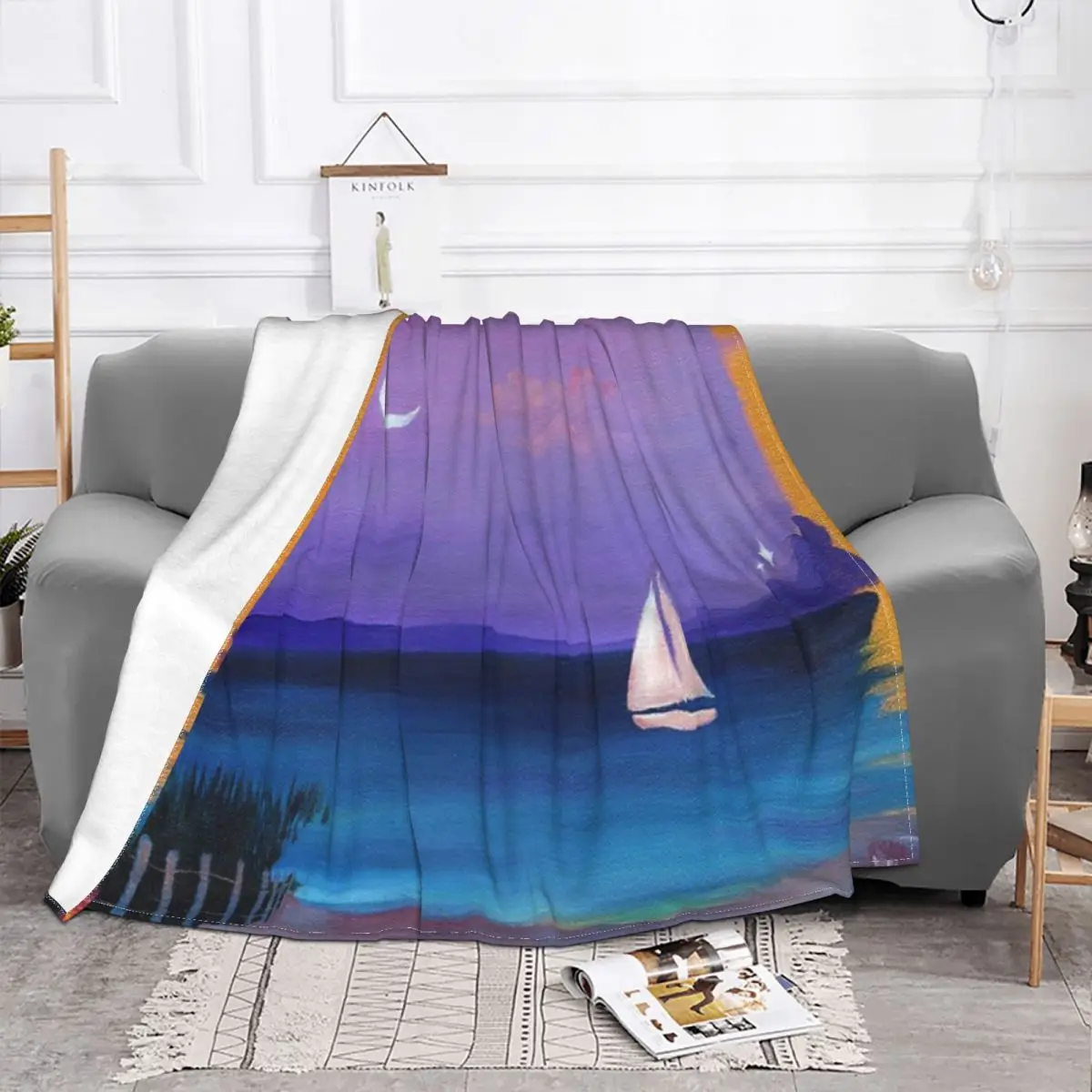 Manta mágica de verano a cuadros, para cama colcha, 150, textil de lujo para el hogar