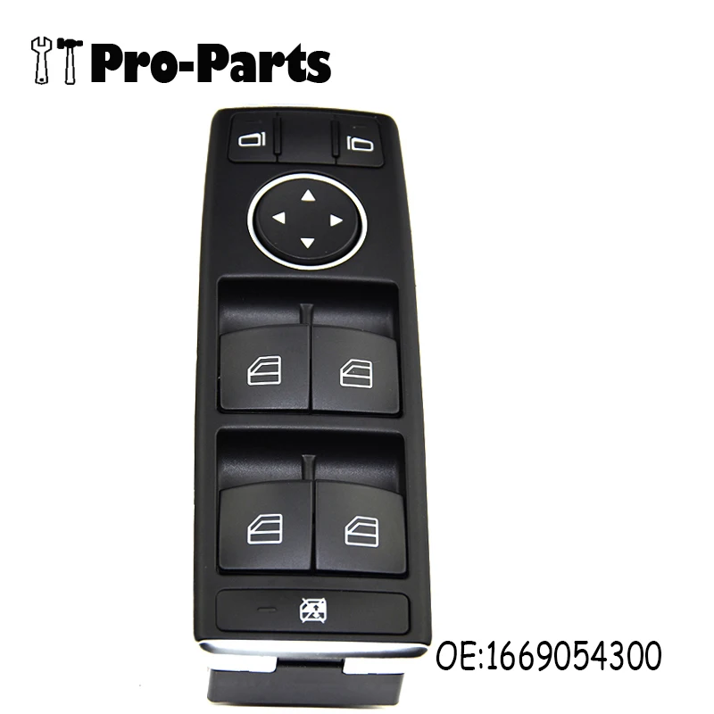 New Electric Power Window Master Control Switch 1669054300 For Mercedes-Benz C117 CLA 180 CLA 200 CLA 220 CLA 250 CLA 45