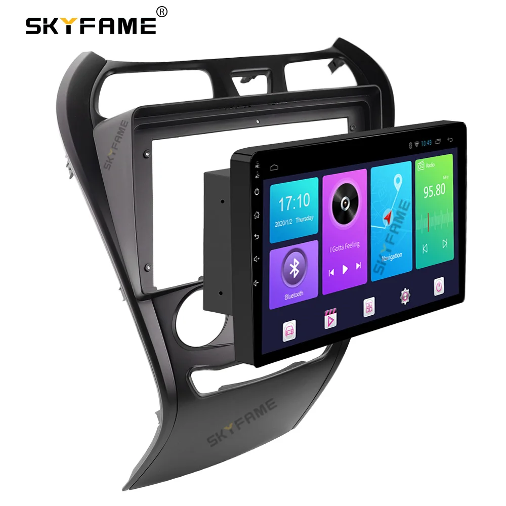 SKYFAME إطار السيارة فآسيا محول أندرويد راديو داش تركيب لوحة عدة هيونداي EON