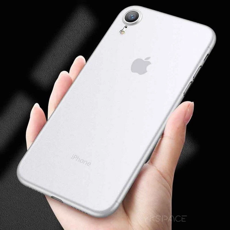 Translucent Matte Frosted Phone Case For iPhone X XR XS 11 12 13 Mini 14 Pro Max 7 8 Plus SE Ultra Thin 0.3mm Hard PC Cover