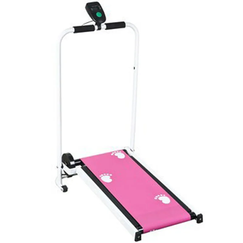 Mini Mechanical Treadmill Machine Indoor Sports Silent Portable Folding Walking Machine For Home Fitness Equipments Load 80KG