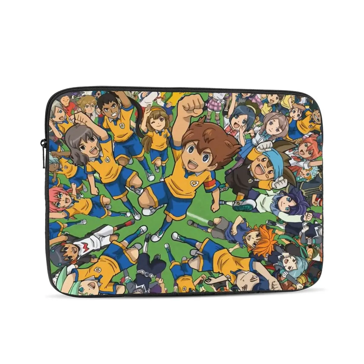 Inazuma Eleven Computer ipad Laptop Cover Case17 15 13 12 10 Inch Laptop Sleeve Bag Portable Cover Fundas Pouch