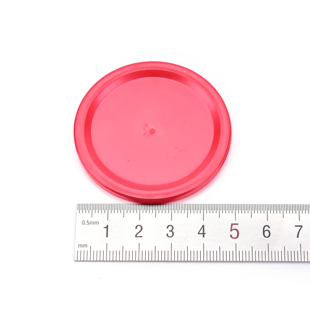 Mini 5 sztuk/zestaw 50 mm 2-cal wytrzymały, czerwony stół do hokeja stołowego krążki Puck stolik dziecięcy imprezy, rozrywka akcesoria
