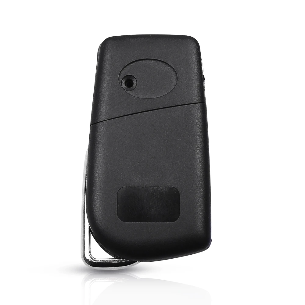 Dandkey 3 Button Folding Car Blank Key Remote Fob Case For Toyota Corolla Camry TOY48 Blade Replacement Flip Car Key Shell Cover