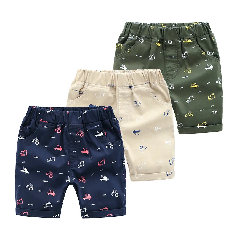 2022 new hot summer Children shorts boy girl child Harem  Dinosaur Pants  loose army kids clothes toddler baby sports clothing