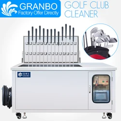 Ultrasonic Golf Clubs  Cleaner 162L 2400W Golf Balls Cleaning Machine 28/40KHz Golf Wedge Iron Groove With Digital Heater Timer