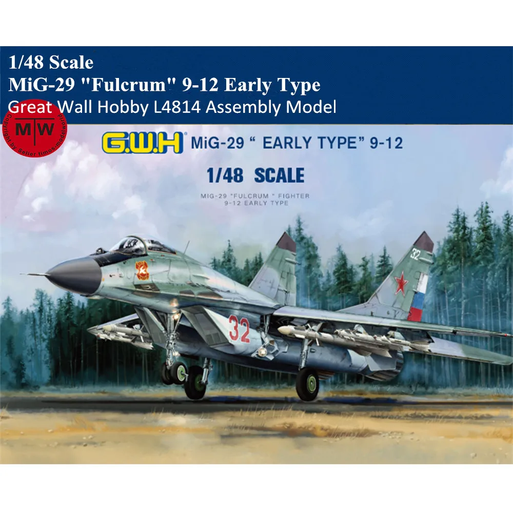 Great Wall Hobby L4814 1/48 Scale MiG-29 