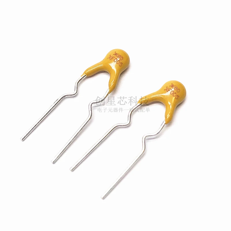 100PCS  DIP PPTC self-healing fuse RXEF005 60v 0.05A 50ma  0.1A  XF005 MORE specifications