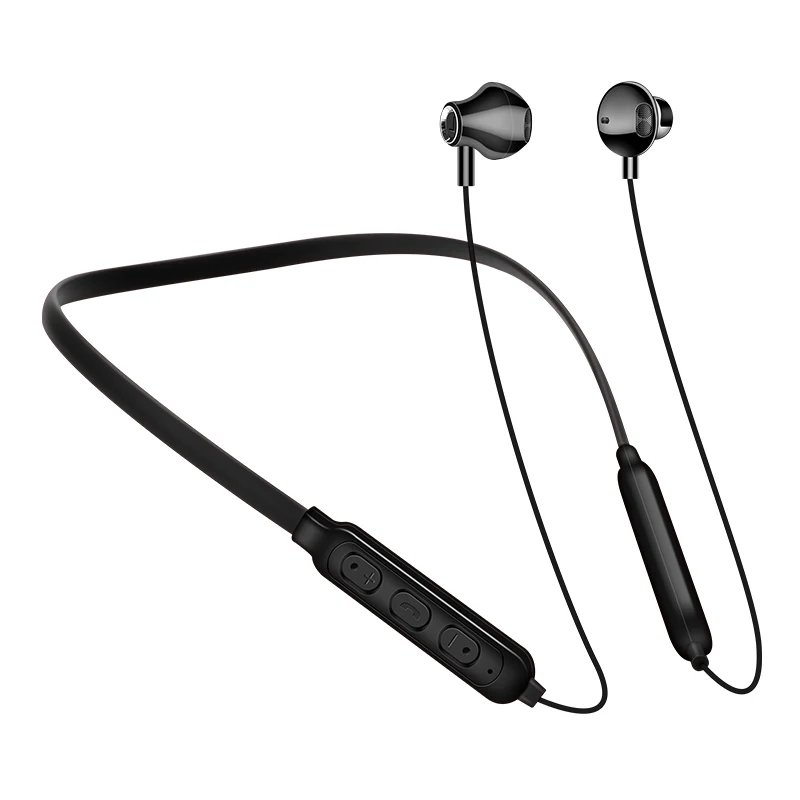 G02 Magnetic Wireless Bluetooth Earphones Neckband Stereo Sports Headset Handsfree Earbuds Headphones With Mic For All Phones