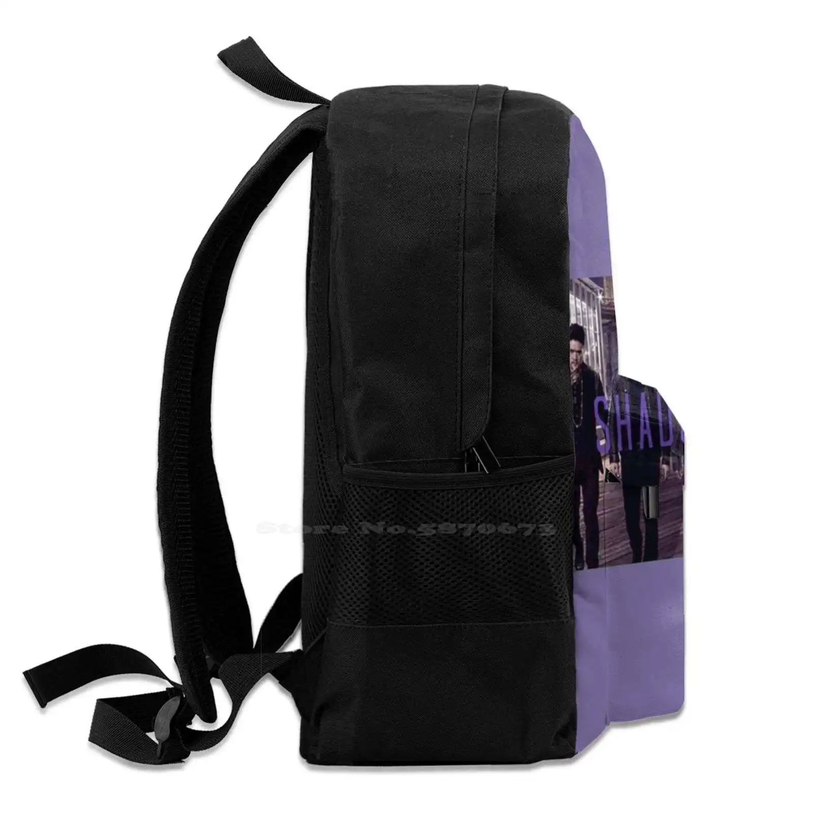 Shadowhunters 2.0 Teen College Student Backpack Pattern Design Bags Shadowhunters The Mortal Instruments Clare Alec Lightwood