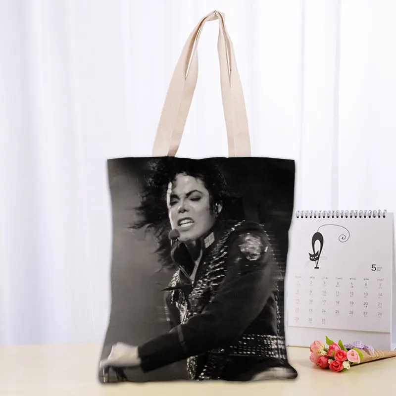 KPOP Michael Jackson Tote Bag 30x35cm Canvas Shoulder Bag