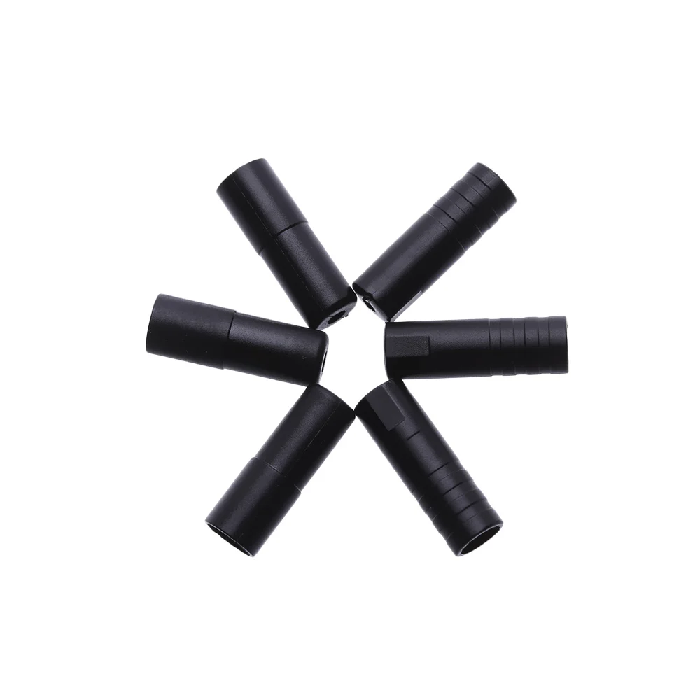 50Pcs 4/5mm Plastic Outer Cable Cover Shift/Brake Cap Bicycle Brake Gear Black Line Pipe Tool Caps Tips Crimps Accessories