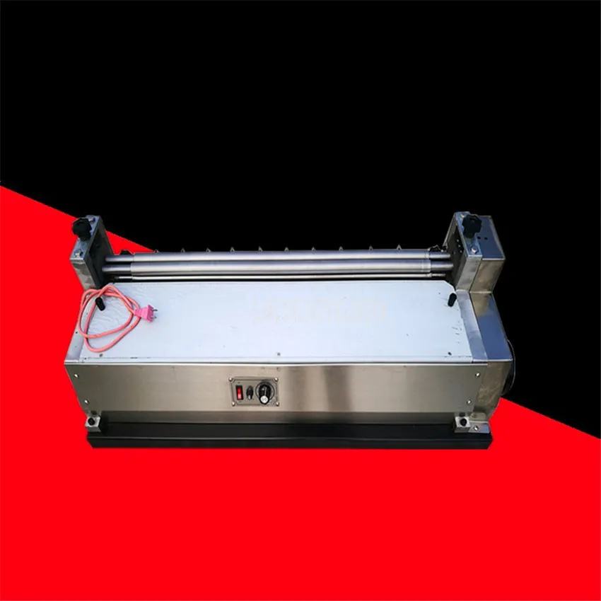 

Stainless Steel Paper Board Automatic Gluing Machine Non-heating Carton Packaging Gluing Machine Speed Adjustable Max 70cm JS720