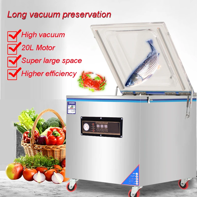 

Automatic Food Vacuum Packing Machine Sealer Commercial Household Food Preservation Machine Wet and Dry