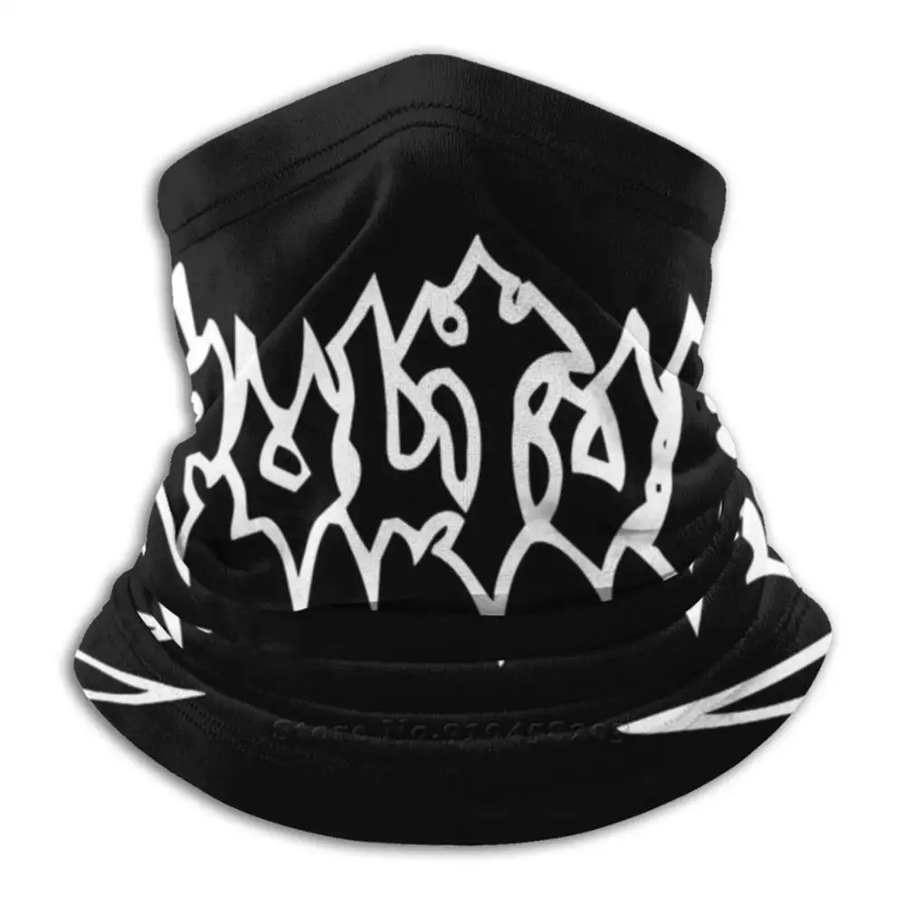 Sepultura Classic Logo Scarf Neck Gaiter Warmer Headwear Cycling Mask Sepultura Band Logo Classic Thrash Metal Metal Death Max