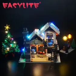 LED Light Set For Christmas Gift 10249 Winter Village Toy Shop And 35019 DIY Toys Blocks Bricks Only Lighting Kit No Model