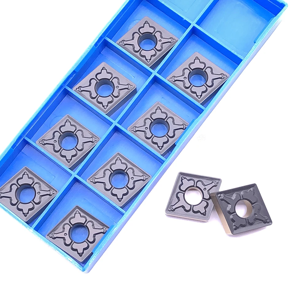 10 Uds. Herramientas de torneado CNMG120408 TM PC4225 de alta calidad, herramientas de corte CNC de inserción de carburo externo, cortador de torno, inserto de torneado