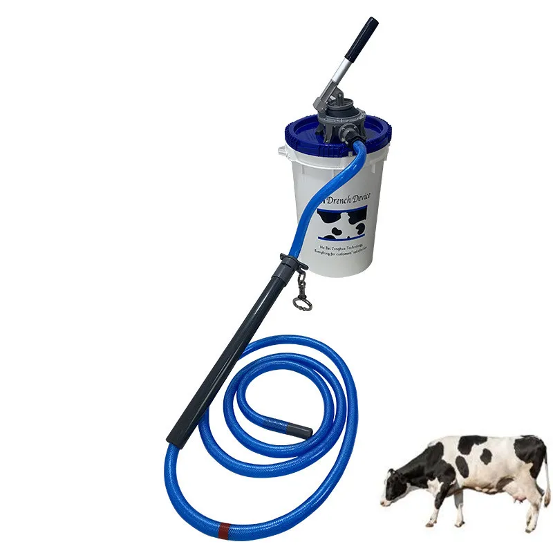 

Cow Rehydration Device Cattle Dosing Tools Dairy Farm Water Replenishment Artifact Stainless Steel Hydraulic Filling Bucket New