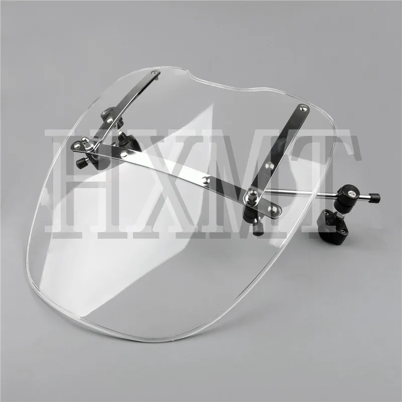 Brand New Motorcycle Windshield Windscreen for Harley Davidson Sportster Dyna Glide Softail XL 883 1200 48 72 XL1200 X48 X72