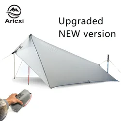 Bâche de tente ultralégère imperméable en Nylon, revêtement en Silicone 15d, abri de Camping, auvent léger