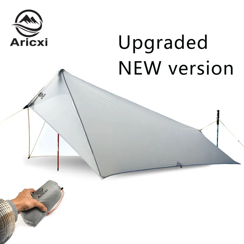 Ultralekki deszcz Fly plandeka na namiot, wodoodporna 15d powłoka silikonowa Nylon Camping Shelter baldachim Rainfly, lekki plandeka