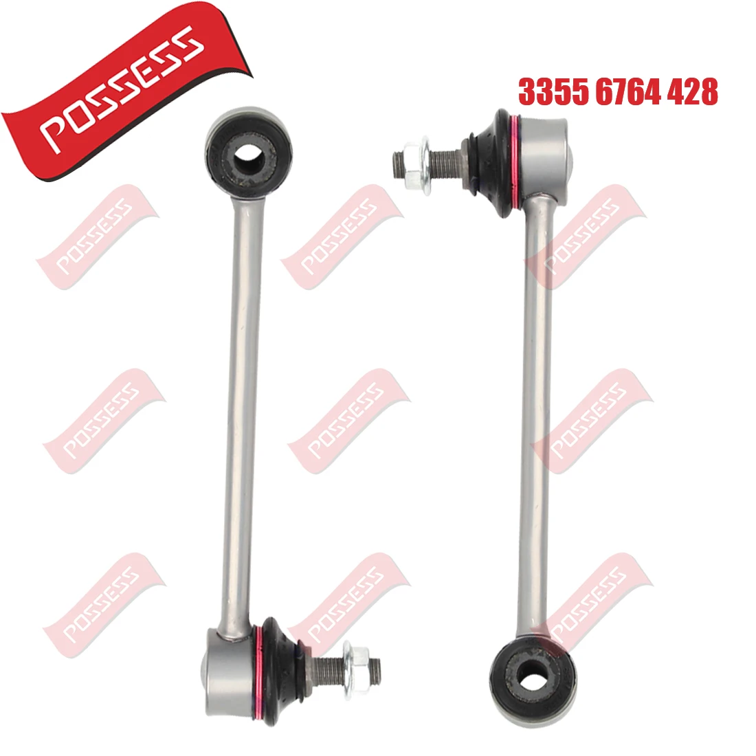 

A Pair of Rear Axle Sway Bar End Stabilizer Link Ball Joint For BMW 1 3 Series E90 E91 E92 E93 E81 E82 E88,L=R,OE 33556764428