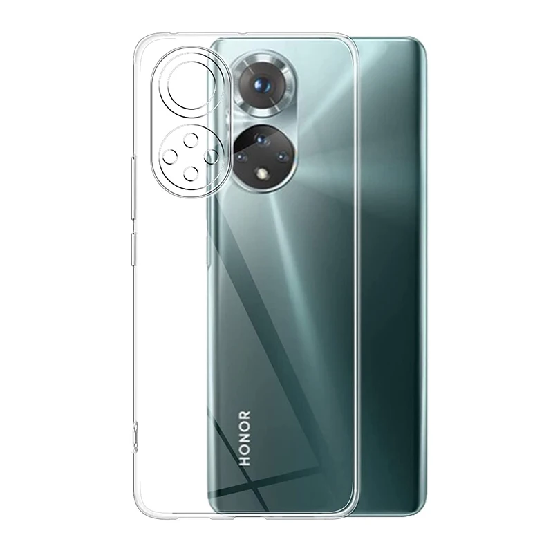 Full Cover Clear Silicone Case For Huawei Honor 60 50 30 Pro 10X Lite 30S Ultra Thin Soft Case For Honor X30 X20 SE X10 Max 30i