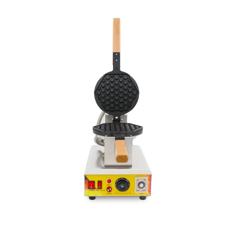 New Model honeycomb waffle machine commercial Non-stick maker mini honey comb Shape Waffle Maker Iron pan Machine