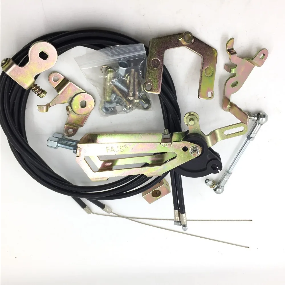 

SherryBerg fajs Twin Cable Top Mounted Throttle Linkage Kit fit WEBER DCOE Carb 40/45/48/55 fajs Linkage kit set