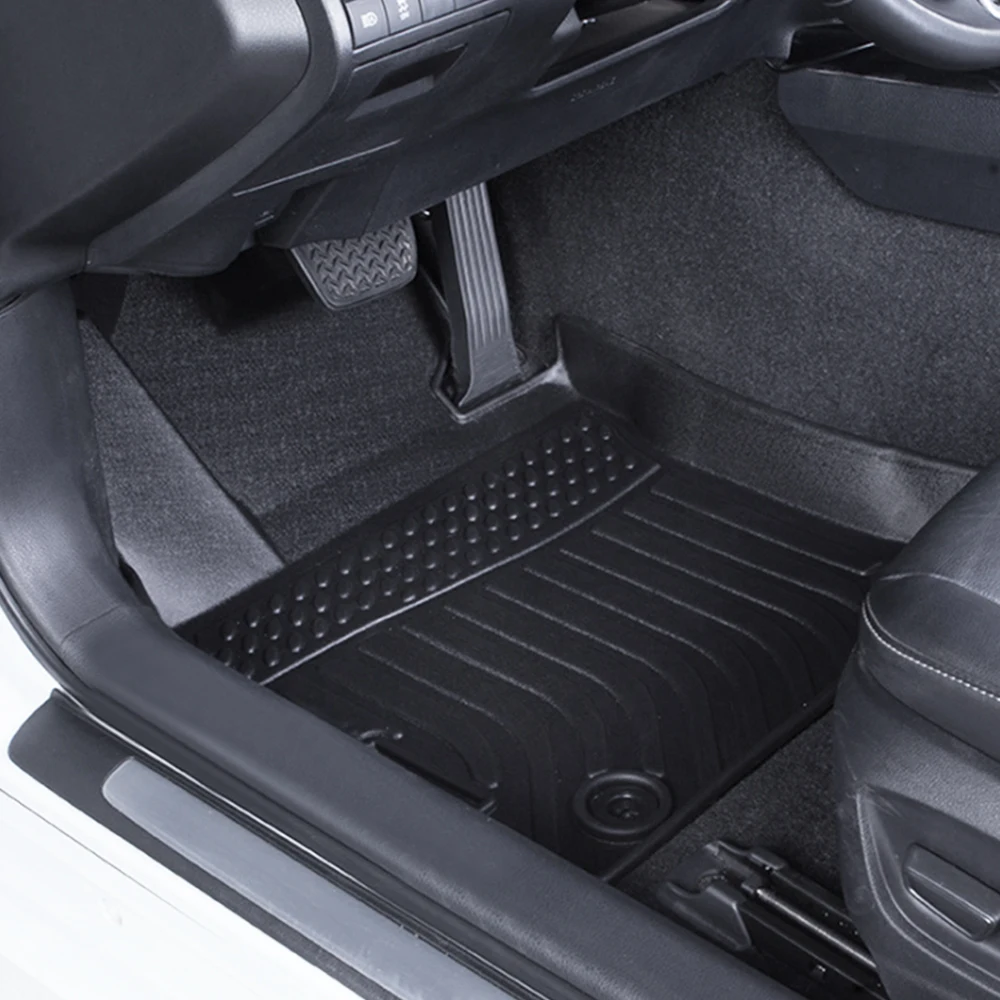 For BYD Han-DMI 2022-2024 Rubber Floor Mats Waterproof Non-Slip Fully Surrounded Car Accessories Car Rugs TPE Foot Pad