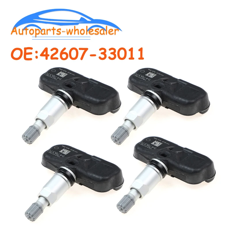 4 PCS Car 315Mhz For Toyota Lexus LS460L LS600hL LX570 RX350 RX400h TPMS Tire Pressure Sensor 42607-33011 4260733011 42607-33021