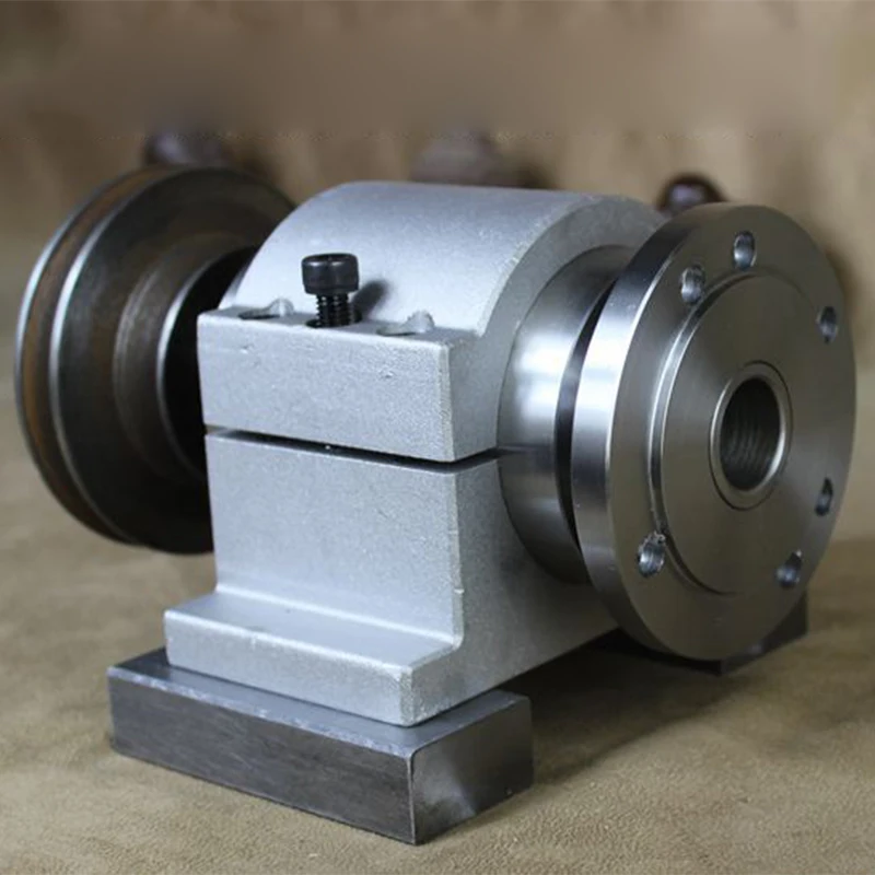 

80/100 Machine head HRB bearing, lathe spindle, high-strength lathe head assembly, cast aluminum standard spindle