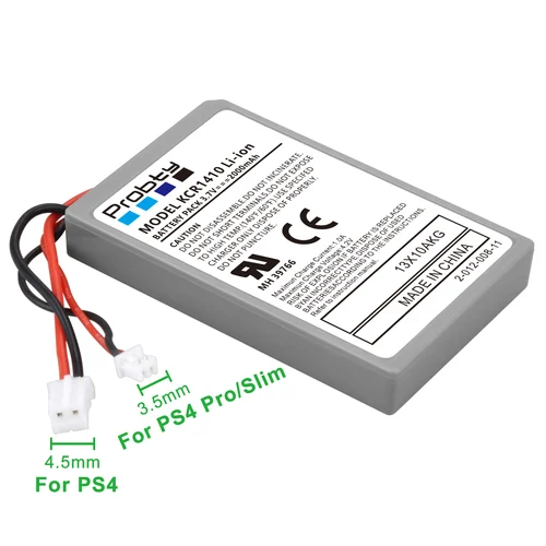 Imagen 2 del producto 10 Uds. 2000mAh para Sony PS4,PS4 Pro/controlador inalámbrico de mando delgado CUH-ZCT1E CUH-ZCT1U CUH-ZCT2 o CUH-ZCT2U reemplazar la batería