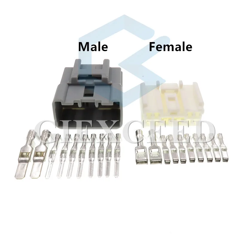 10 Pin 6520-1150 6520-1142 Female Male Electric Plug AC Assembly Auto Wiring Cable Sockets