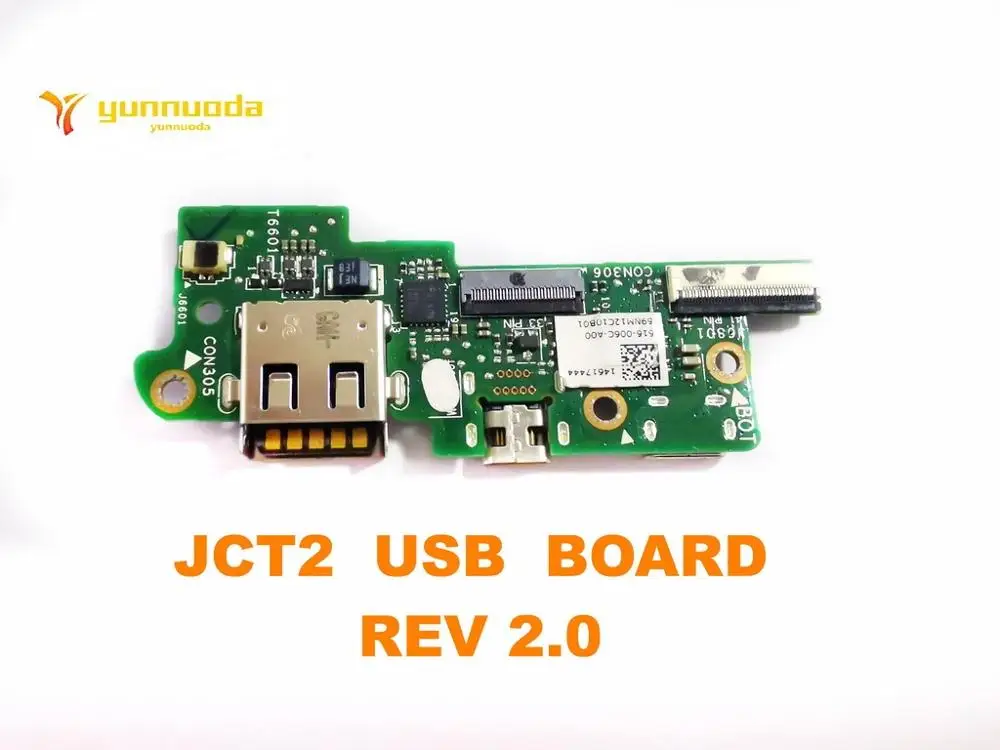 Original For Dell Venue 11 Pro 7140 Micro USB Mini HDMI Charging Port JCT2  USB  BOARD  REV 2.0 tested good free shipping