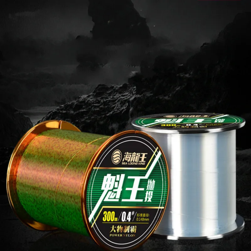 

300m Fluorocarbon Fishing Line Sink Monofilament Fluorocarbon Line Angeln Leader Telescopic Rock Wedkarstwo Line Invisible Pesca