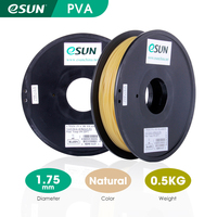 eSUN Water Soluble PVA Filament 3D Printer PVA Filament 1.75mm 0.5KG 1.1LBS 3D Printing Filament Support Material for 3D Printer