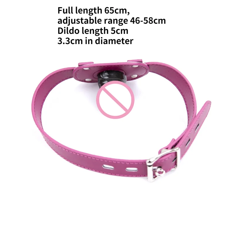 Bdsm ของเล่นอมควย Dildo Gag Oral Fetish Slave Bondage Restraints ปากปลั๊ก Flirting เพศของเล่นสำหรับหญิงคู่ผู้ใหญ่ shop