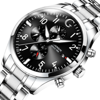 GUANQIN Men Automatic Sapphire Watch Waterproof Luminous Business Mechanical Wristwatch Fashion Man Clock Week Date reloj hombre