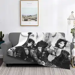 Nyc tutte le taglie copertina morbida coperta decorazioni per la casa biancheria da letto banda musica anni '80 metallo Vintage Crue Motley Nikki Sixx Retro Hard Heavy Metal