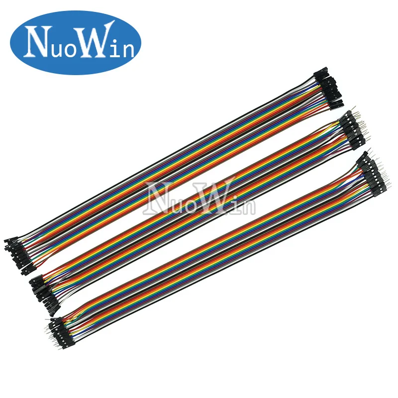 Dupont Line 20pin 10CM 20CM 30CM Male to Male + Female to Male + Female to Female Jumper Wire Dupont Cable for arduino DIY KIT