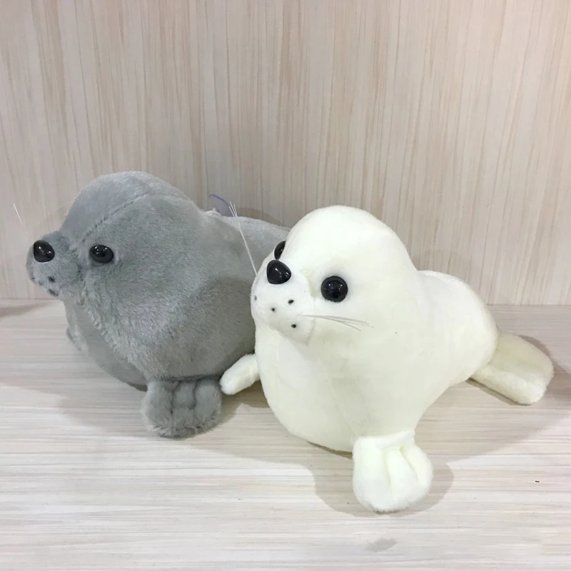 26 cm new seal plush toy doll soothes sleep cute seal pillow marine stuffed animal children birthday gift WJ553