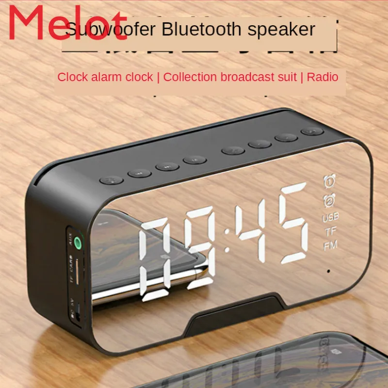 

Electronic Alarm Clock Student Bedroom Antair Nightstand Luminous Cartoon Children's Special Multi-Functional Smart Clock Audio