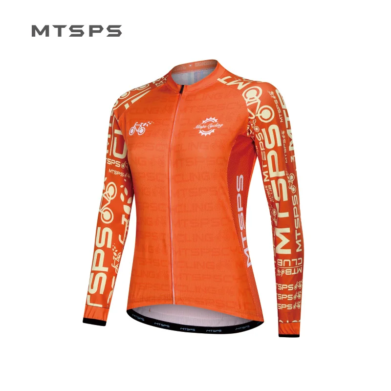 MTSPS Women Cycling Jersey Mtb Bicycle Clothing Ciclismo long sleeves Jersey  Race-Ropa-Maillot