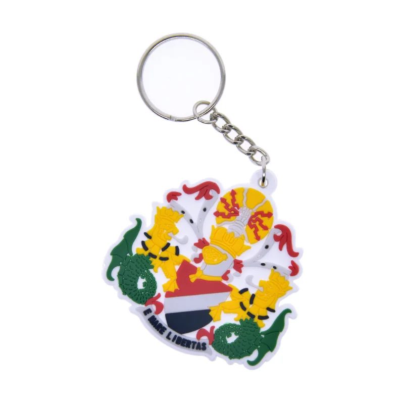 Individuell Gestalteter Weicher PVC-Schlüsselanhänger für Werbegeschenke, Persönlich Geformter PVC-Schlüsselanhänger für Ihr Eigenes Design – Detail 4