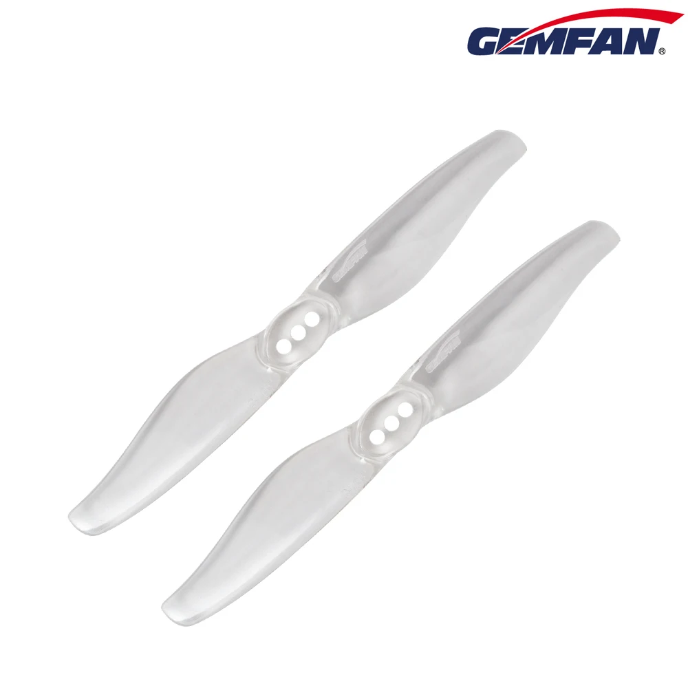 12Pairs/GEMFAN Hurricane 3018 3 Inch 3x1.8 2-Blade Propeller 1.5mm/2.0mm Hole T Mount for RC Drone Multirotor Parts Accessories