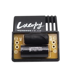 60W Tweeter Crossover 1 Way Treble Frequency Divider Pure Tweeter Speaker Filter Car Audio Treble Home Theater Tweeter DIY