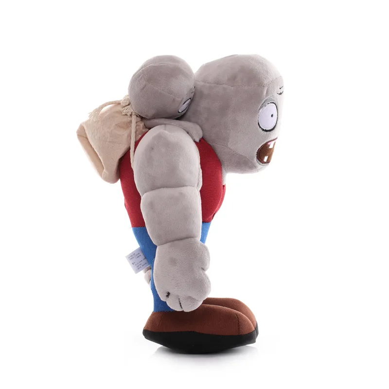 1 pçs plantas vs zumbis brinquedos 30cm pelúcia boneca brinquedos conehead zumbi jornal zumbi jogo dos desenhos animados anime figura crianças presentes