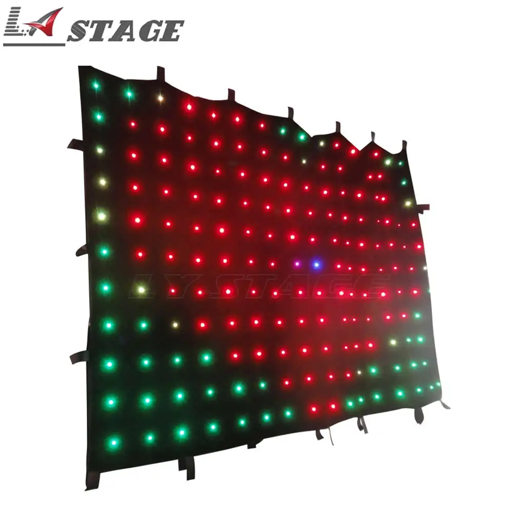 

3MX4M P18 Led Video Curtain DJ Booth Effect Light DJ Stage Light Romantic Wedding Decoration Backdrops