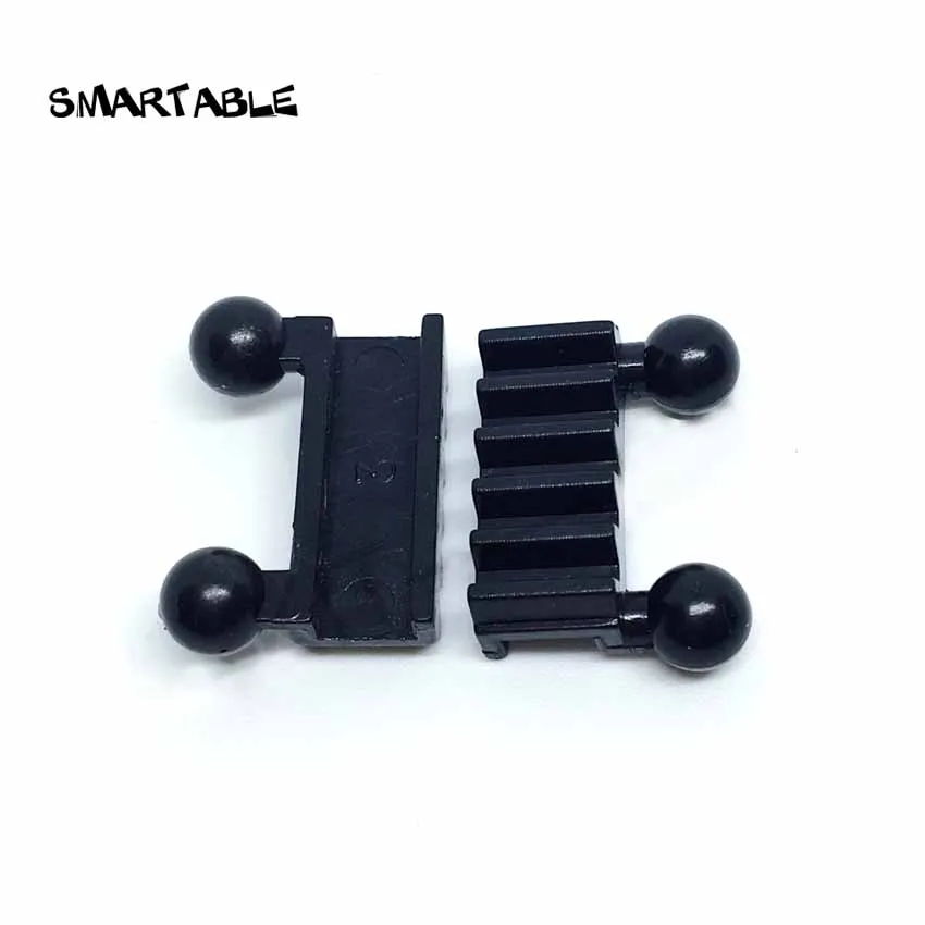 Smartable Gear Rack 1x2 z kulkami Building Blocks MOC części zabawki dla dzieci kompatybilny Major marka 6574 10 sztuk/partia